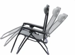 Alice's Garden Campingstoel PATRICK - Set Van 2 - Opvouwbaar - Verstelbaar - Grijs 9 Alice's Garden Campingstoel PATRICK - Set Van 2 - Opvouwbaar - Verstelbaar - Grijs -Meubel Verkoop 1200x877