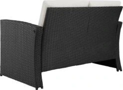 Tectake - Wicker Zitgroep Tuinset Lucca - Zwart - 404131 20 Tectake - Wicker Zitgroep Tuinset Lucca - Zwart - 404131 -Meubel Verkoop 1200x880 3