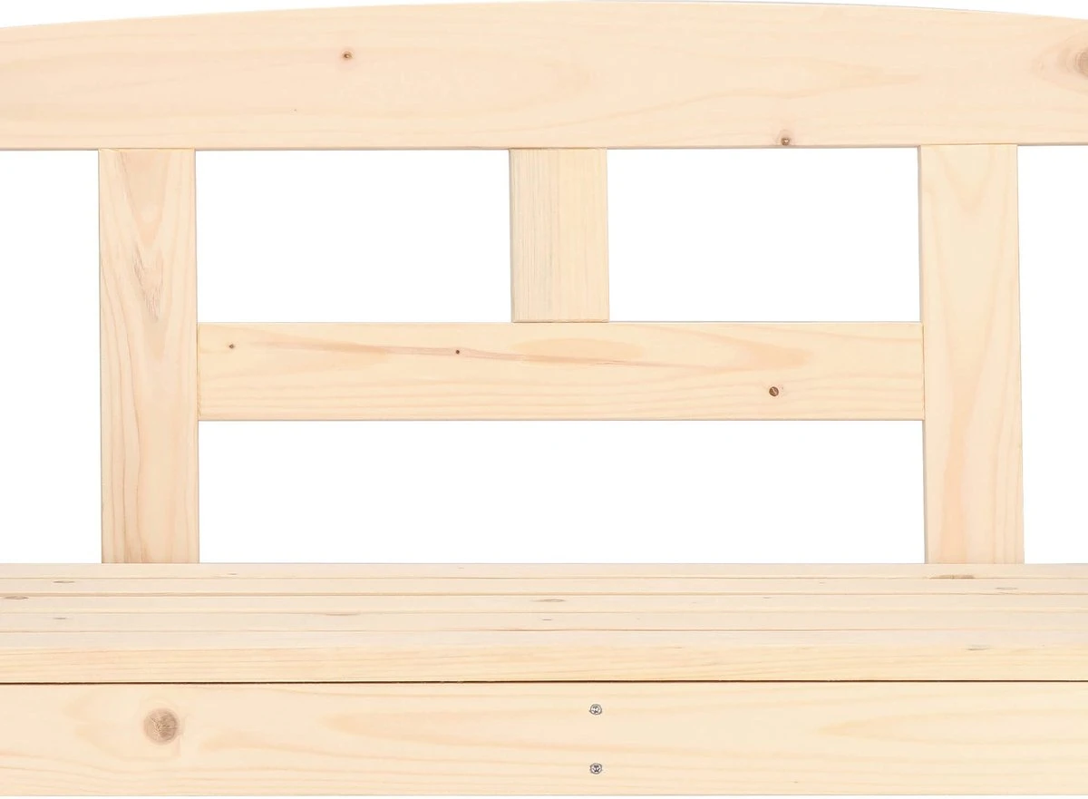 Merkloos Springos Tuinbank | Tuinbankje | Zitbank Buiten | Naaldhout | 119 X 78 X 45 Cm | Licht 11 Merkloos Springos Tuinbank | Tuinbankje | Zitbank Buiten | Naaldhout | 119 X 78 X 45 Cm | Licht - Afbeelding 9