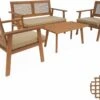 Tuinmeubelset 4 Zitplaatsen + 1 Salontafel L Alice's Garden -Meubel Verkoop 1200x883 2