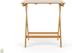 Bistro Set Hout Balkonset FSC – Patio Set Tuin – Houten Frans Tuinsetje – Kleine Tuinset – Complete Kleine Balkon Tafelset Met Gratis Bijzettafel – Hardhout FSC Balkonstoelen & Balkon Tafel - Tuintafel En Stoelen - Bistroset Van Hout – Balcony Set -Meubel Verkoop 1200x884 1