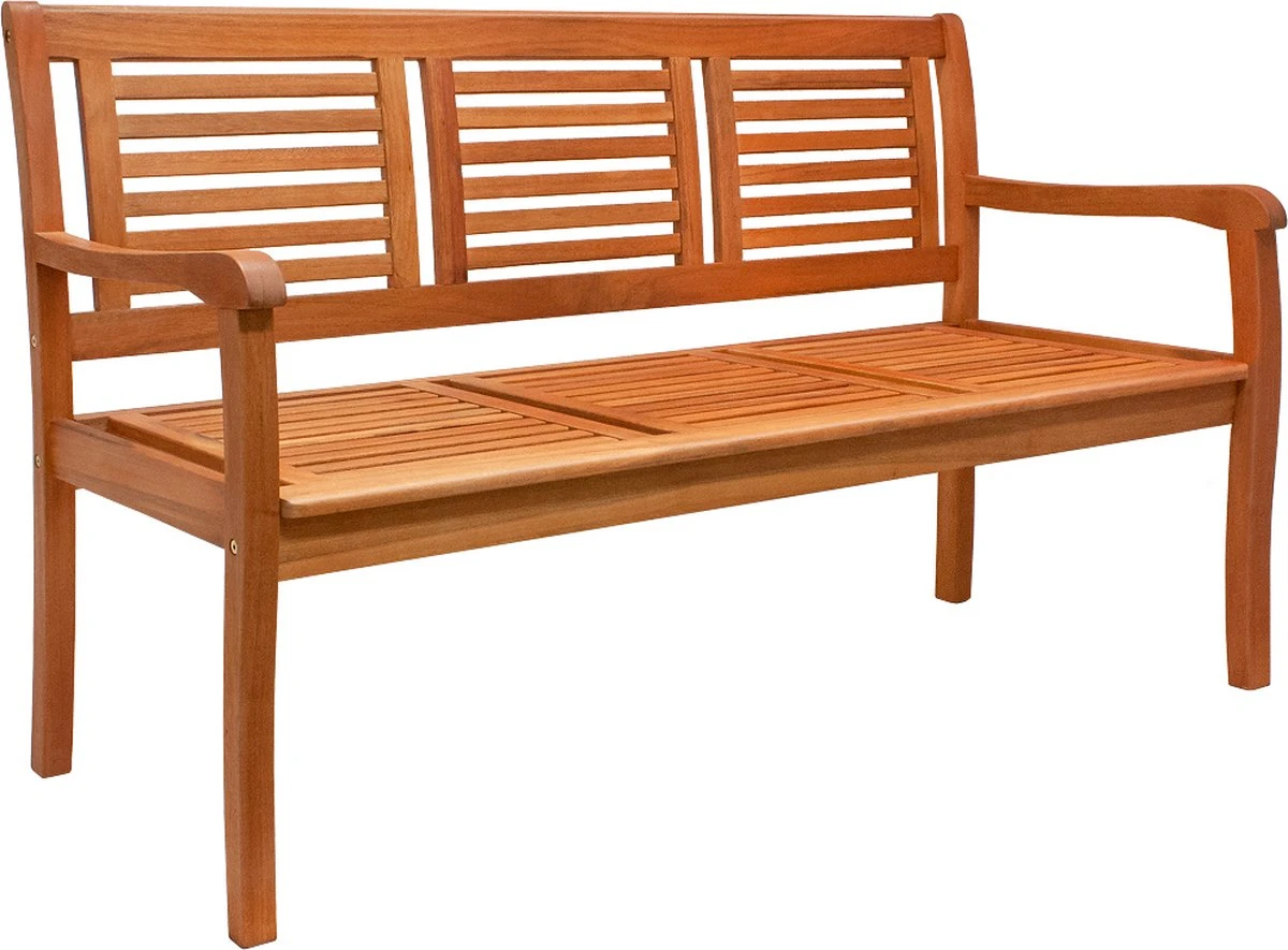 Casaria Tuinbank - FSC®-Gecertificeerd Eucalyptushout - 153cm Bruin 3 Casaria Tuinbank - FSC®-Gecertificeerd Eucalyptushout - 153cm Bruin