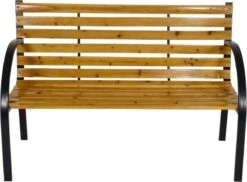 Dutcc 41142 - Tuinbank - Woodstock - 120 Cm – Zwart -Meubel Verkoop 1200x886 1
