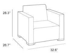 Allibert California Loungeset - 5 Personen - Cappuccino 36 Allibert California Loungeset - 5 Personen - Cappuccino -Meubel Verkoop 1200x889
