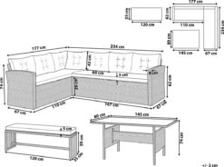 Beliani VITERBO - Loungeset Voor 8 - Grijs - PE Rotan -Meubel Verkoop 1200x896 2