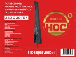 Parasolhoes - Hoes Ronde Stokparasol T/m ø 4m - Hoes Vierkante Stokparasol 3mx3m - Zware Dikke Kwaliteit -Meubel Verkoop 1200x904