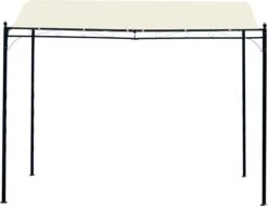 Outsunny Pergola Partytent Paviljoen Overkapping Tent Metaal Crème 297x297 Cm 84C-038 -Meubel Verkoop 1200x923 2