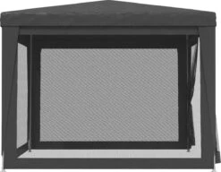 Prolenta Premium Partytent Met 4 Mesh Zijwanden 3x3 M HDPE Antracietkleurig -Meubel Verkoop 1200x933 1