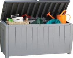 Keter Novel Opbergbox - 340L - 124x55x62.5cm - Grijs -Meubel Verkoop 1200x948 1