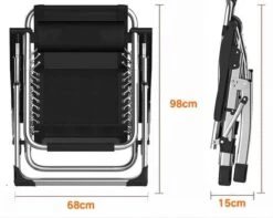 Brulo - Ligstoel Tuin - Ligstoelen - Strandstoel Opvouwbaar - Tuinstoel - Incl Tafel En Hoofdkussen 24 Brulo - Ligstoel Tuin - Ligstoelen - Strandstoel Opvouwbaar - Tuinstoel - Incl Tafel En Hoofdkussen -Meubel Verkoop 1200x956