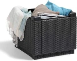 Allibert Opbergpoef Met Deksel - Opbergbox - Bijzettafel Buiten - Tafel - Tuintafel - Opberger -Meubel Verkoop 1200x964