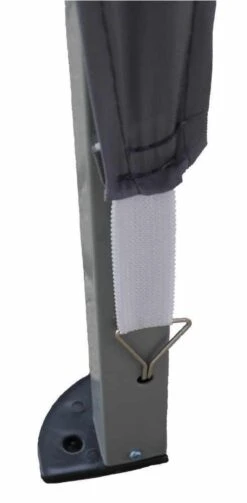 Partytent 3x6m Easy Up - 6 Zijwanden - Grijs -Meubel Verkoop 589x1200