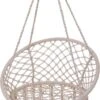 Merkloos Hangstoel Katoen - Beige/Wit - Ø80CM -Meubel Verkoop 643x1200 1