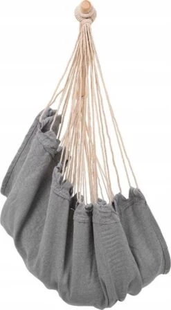 RENALUX Hangstoel Buiten En Binnen - Hangstoel Voor Binnen - Hangstoel Zonder Standaard - Hangstoel Cocoon - Gratis 2 Zachte Kussens - 150 KG - Grijs -Meubel Verkoop 661x1200