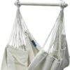 Potenza® Hangstoel – RUIM & COMFORTABEL - Binnen Of Buiten - 130x160 Cm - Belastbaar Tot 150 Kg - Incl. Bevestigingset Buiten – Creme -Meubel Verkoop 731x1200