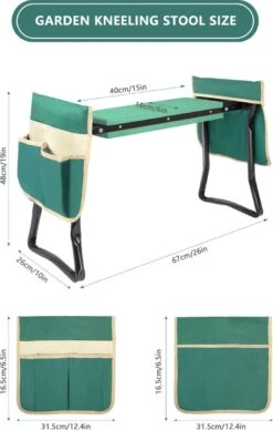 Uten - Kniebankje Tuin - Knie Steun - Tuinkruk Inklapbaar - Kniesteun Tuinieren - Kniekussen - Tot 150 Kg - Groen 27 Uten - Kniebankje Tuin - Knie Steun - Tuinkruk Inklapbaar - Kniesteun Tuinieren - Kniekussen - Tot 150 Kg - Groen -Meubel Verkoop 763x1200