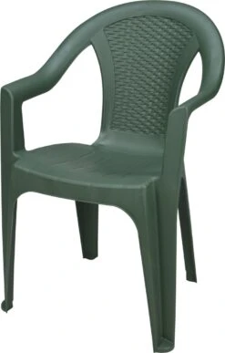 4goodz Isola Groen 2x Stapelbare Tuinstoelen - Plaatsbesparend -Meubel Verkoop 766x1200