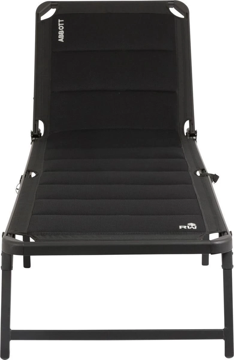 Redwood Abbott Ligbed - Stretcher/ligbedden - Inklapbaar - Zwart 7 Redwood Abbott Ligbed - Stretcher/ligbedden - Inklapbaar - Zwart - Afbeelding 5