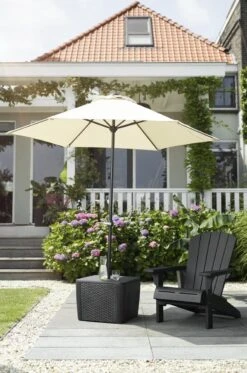 Keter Troy Adirondack Tuinstoel - 81x80x96,5cm - Grafiet -Meubel Verkoop 795x1200