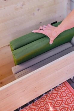 Balkonset 3in1: Bank | Tafel | Opbergruimte. Hout, Medium 95cm. -Meubel Verkoop 799x1200 4