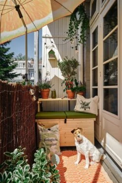 Balkonset 3in1: Bank | Tafel | Opbergruimte. Hout, Medium 95cm. -Meubel Verkoop 799x1200 6