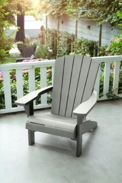 Keter Troy Adirondack Tuinstoel - Set Van 2 - 81x80x96,5cm - Lichtgrijs -Meubel Verkoop 800x1200 14