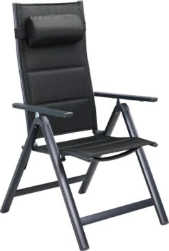 Casaria Tuinstoel Aluminium - 2 Stuks Inklapbaar - Antraciet -Meubel Verkoop 808x1200 1