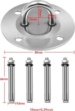 IBright Hangstoel Bevestigingsset - Schommelstoel Ophangsysteem - RVS - Bokszak - Plafondhaak - Plafond Ophanghaak -Meubel Verkoop 810x1200