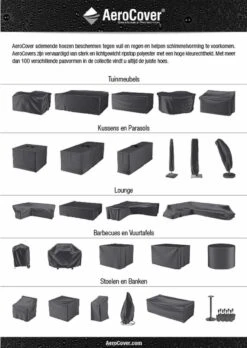 Aerocover Loungesethoes - L-vorm - L 255 X L 255 X B 100 X H 70 Cm -Meubel Verkoop 852x1200 1