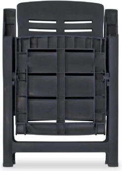 MaxxGarden Tuinstoel - Verstelbare Stoel Met Armleuningen - Zwart -Meubel Verkoop 857x1200