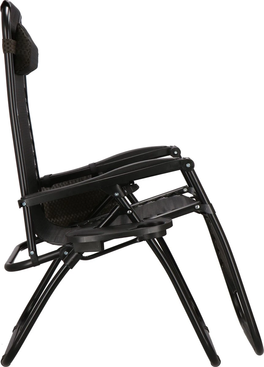 Springos Tuinstoel | Ligstoel | Opvouwbaar | Verstelbaar | Ergonomische Hoofdsteun | Bruin / Zwart 16 Springos Tuinstoel | Ligstoel | Opvouwbaar | Verstelbaar | Ergonomische Hoofdsteun | Bruin / Zwart - Afbeelding 14