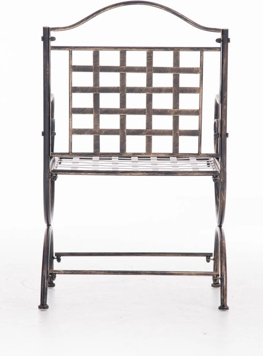 CLP Lotta - Tuinstoel Bronzen 4 CLP Lotta - Tuinstoel Bronzen - Afbeelding 2