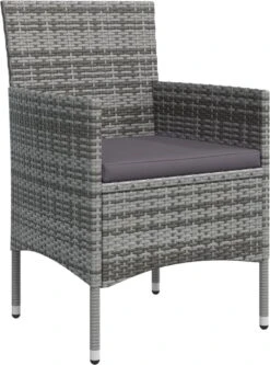 VidaXL 7-delige Tuinset Met Kussens Grijs En Zwart -Meubel Verkoop 891x1200 1