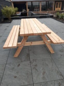 Douglas Geschaafd Picknicktafel 200 Cm Lang Houtdikte 45mm -Meubel Verkoop 899x1200 9