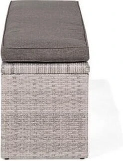 Beliani VITERBO - Loungeset Voor 8 - Grijs - PE Rotan -Meubel Verkoop 916x1200