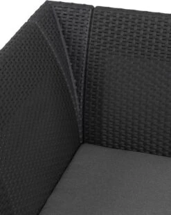 Keter Marie Hoek Loungeset Met Orlando Tafel - 6 Personen - Antraciet -Meubel Verkoop 955x1200