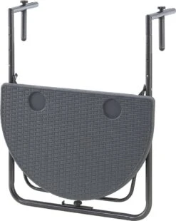 Balkontafel Cicala Inklapbaar 83,5x60x64 Cm Donkergrijs -Meubel Verkoop 956x1200
