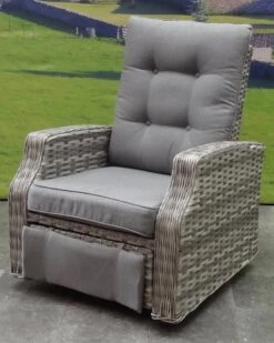 Kreta Lounge Tuinstoel Verstelbaar En Draaibaar Grijs -Meubel Verkoop 959x1200 4