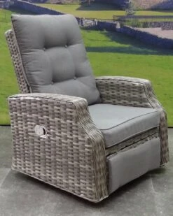 Kreta Lounge Tuinstoel Verstelbaar En Draaibaar Grijs -Meubel Verkoop 959x1200 5