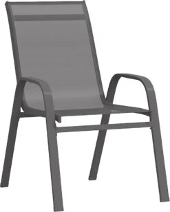 VidaXL 5-delige Tuinset Grijs En Zwart -Meubel Verkoop 961x1200 1