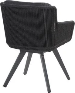 4 Seasons Outdoor 4SO Armstoel Flores Anthracite - 1 Stuk -Meubel Verkoop 973x1200