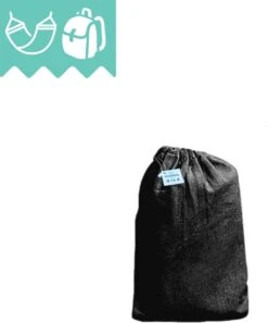 Dubbele Hangmat Zwart Met Spreidstok - 1 Of 2 Persoons - Lig Oppervlak 190x150cm - Lengte 260cm -Meubel Verkoop 997x1200 1